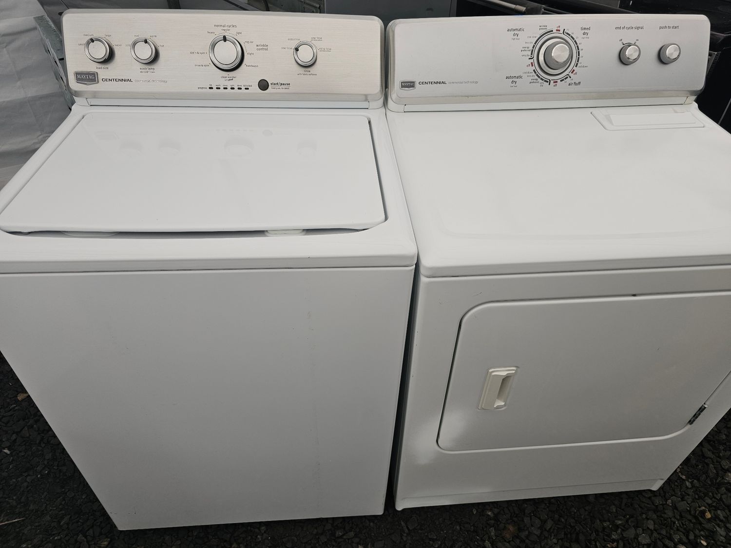 KIT laveuse sécheuse pivot Maytag  TAXES INCLUSES GARANTIE 6 MOIS