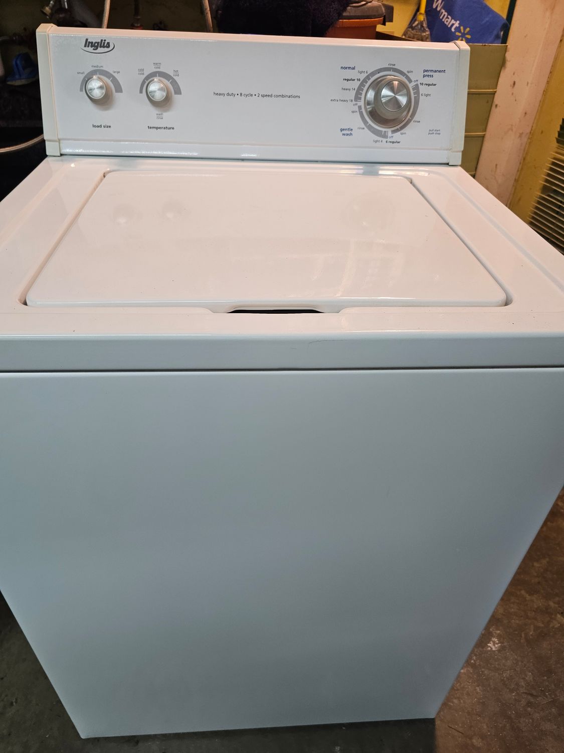 Laveuse ROBUSTE avec pivot Inglis TAXES INCLUSES GARANTIE 6 MOIS