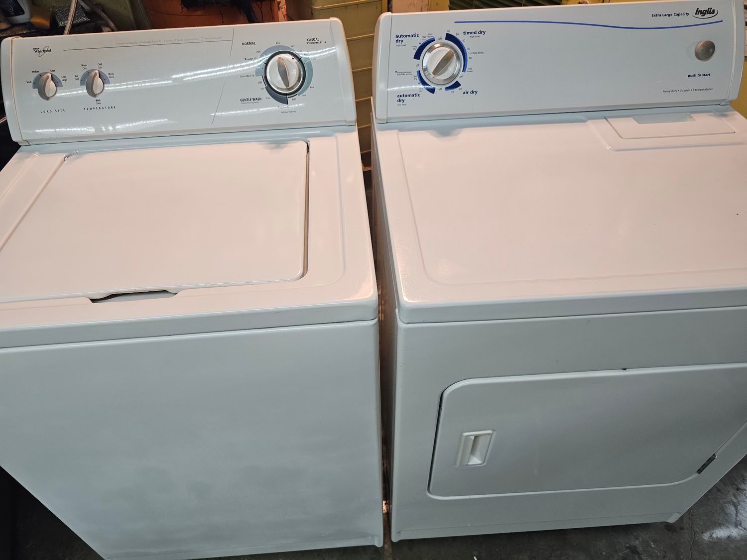 KIT laveuse sécheuse pivot Inglis Whirlpool TAXES INCLUSES GARANTIE 6 MOIS