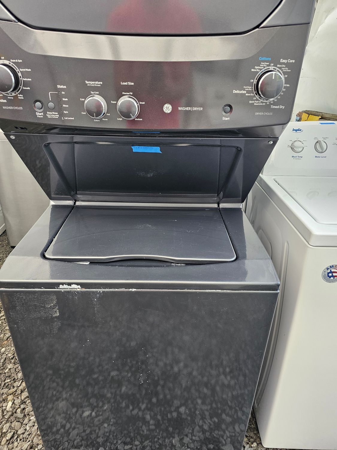 Laveuse sécheuse COMBO SUPERPOSER en un TAXES INCLUSES GARANTIE 6 MOIS