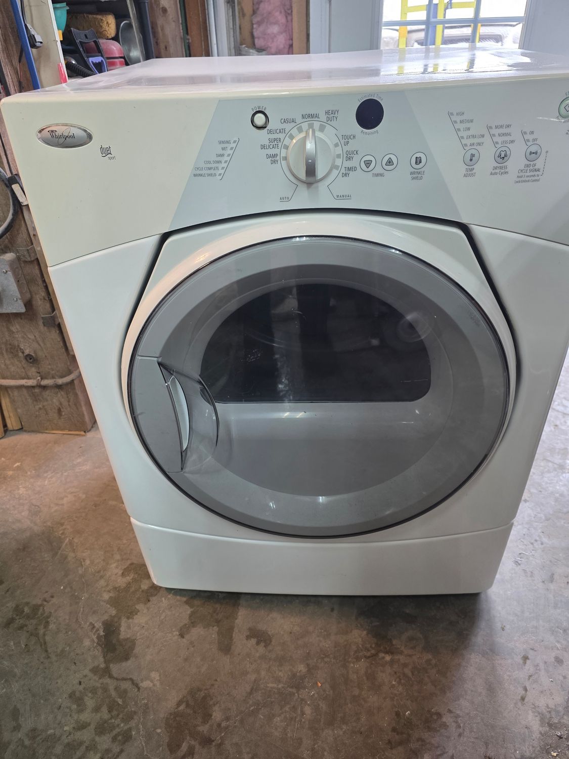 Sécheuse grande capacité Whirlpool  GARANTIE 6 MOIS