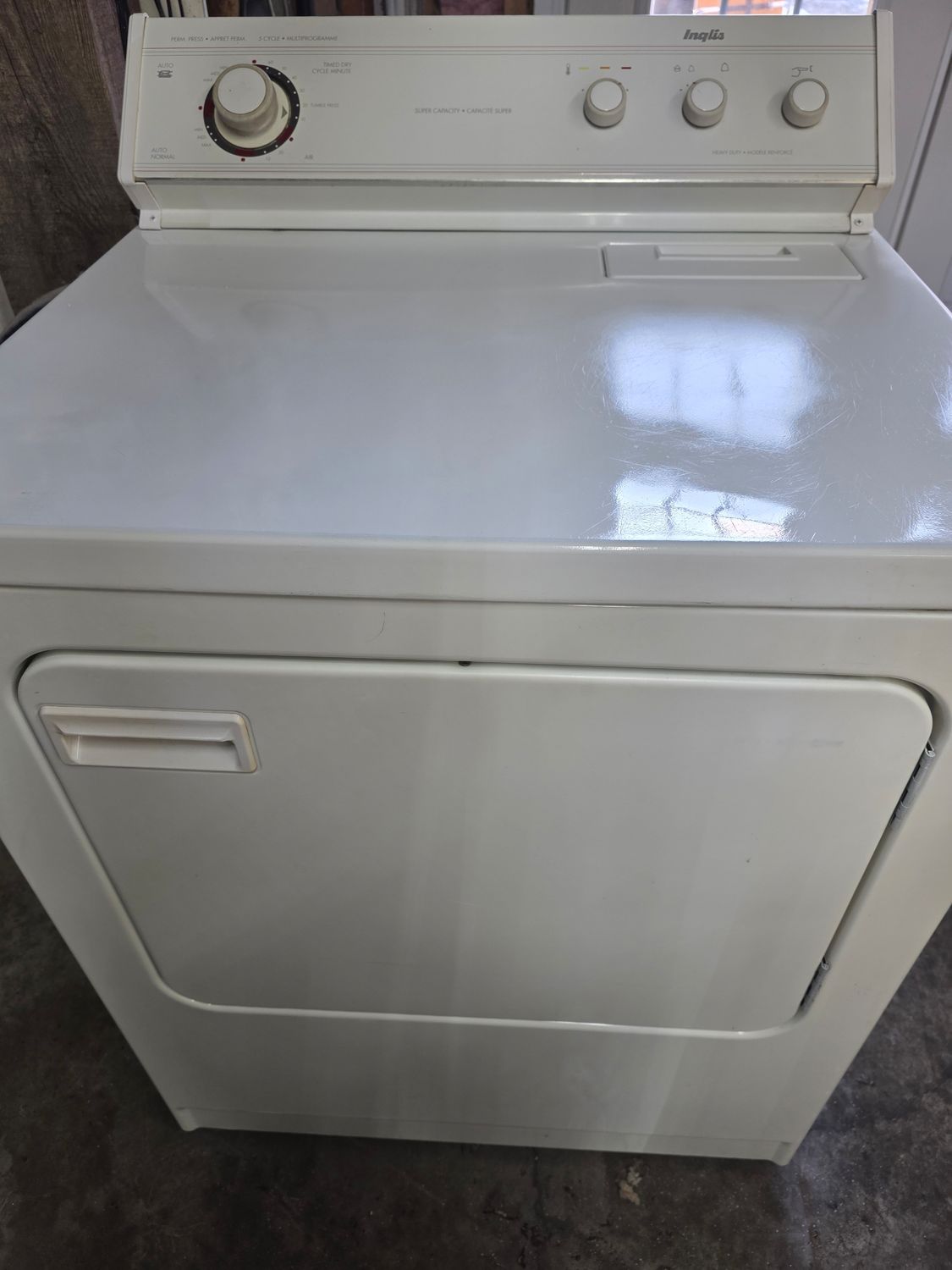 Sécheuse grande capacité Inglis GARANTIE 6 MOIS