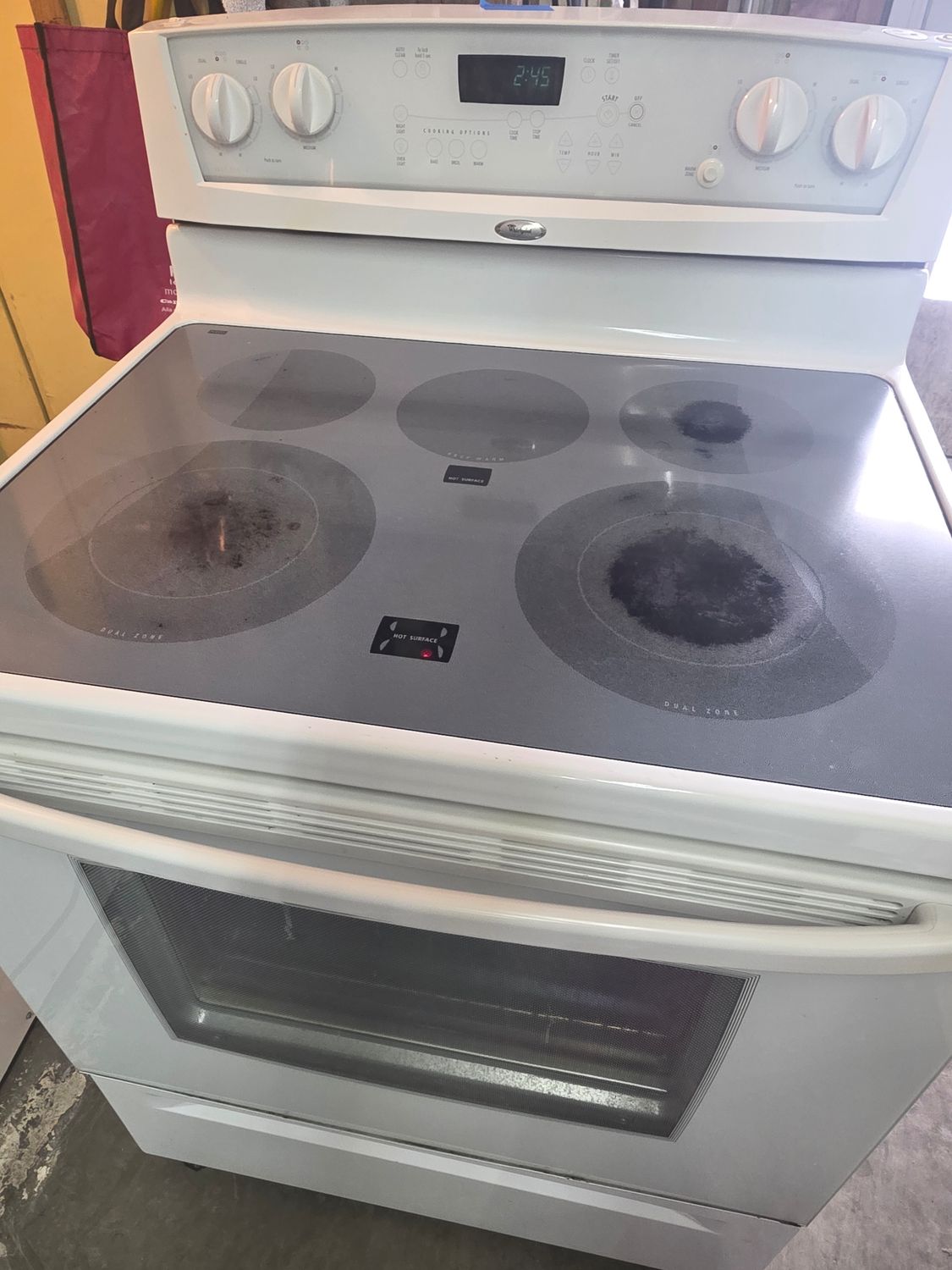 Cuisinière vitrocéramique Whirlpool  GARANTIE 6 MOIS