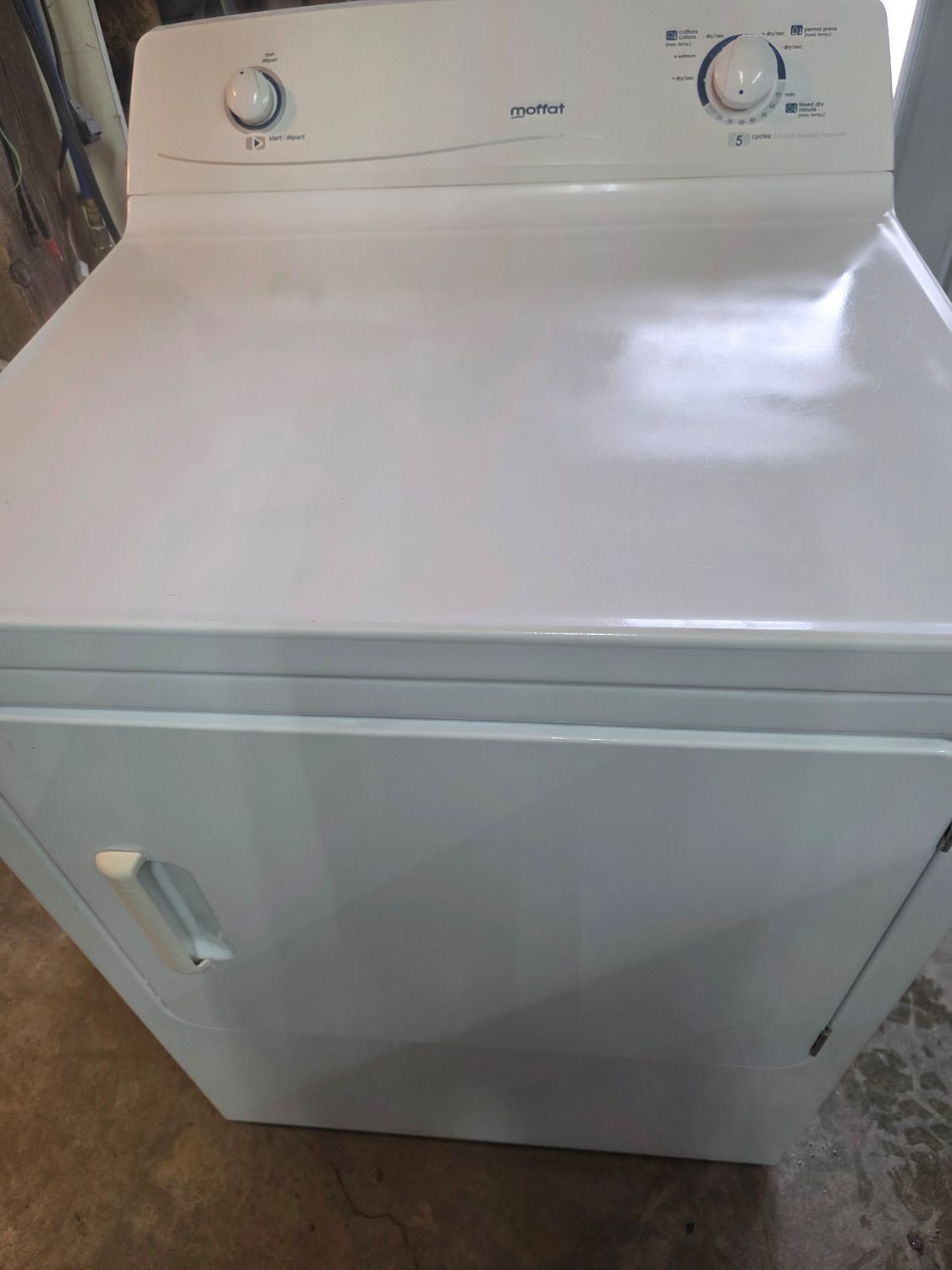 Sécheuse grande capacité Moffat  GARANTIE 6 MOIS