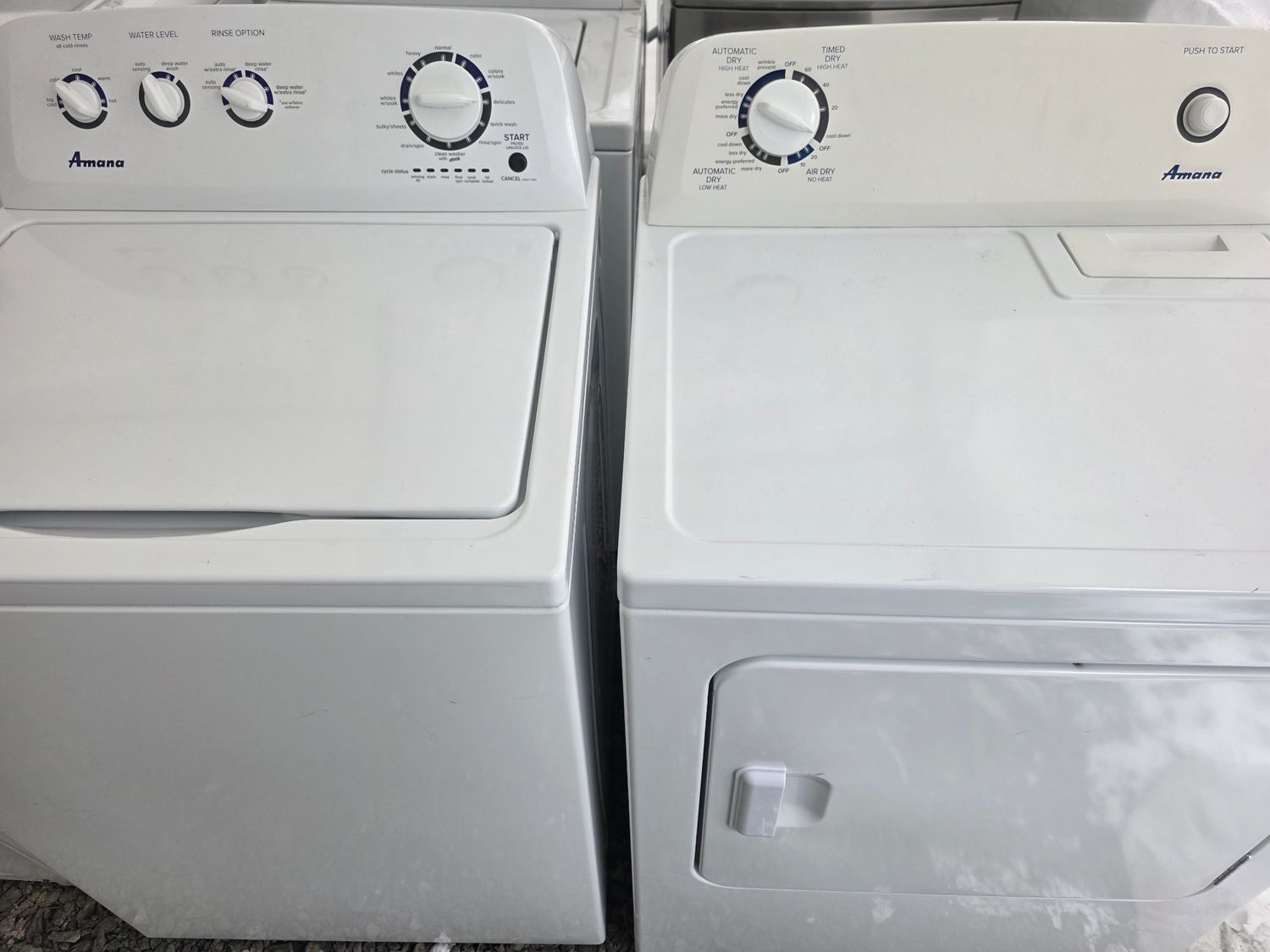 KIT laveuse sécheuse pivot Amana GARANTIE 6 MOIS