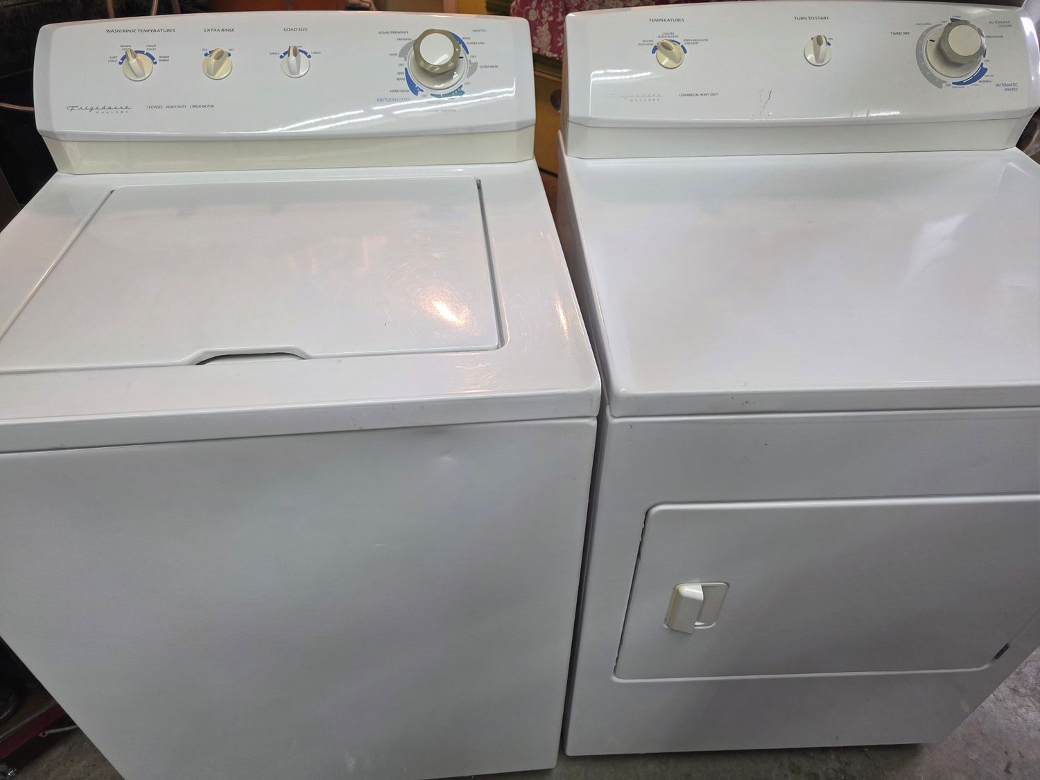 KIT laveuse sécheuse pivot ROBUSTE Frigidaire GARANTIE 6 MOIS