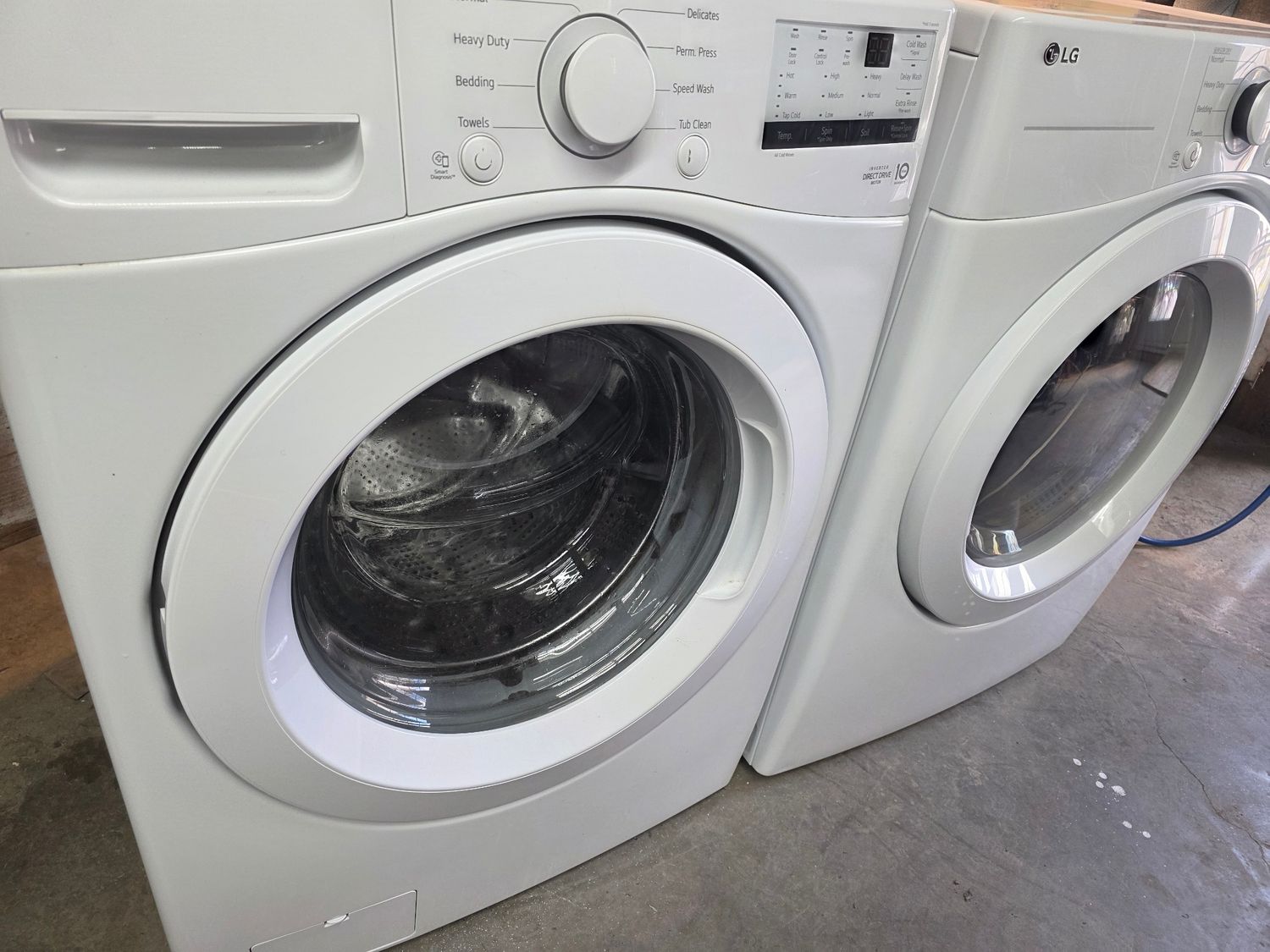 KIT laveuse sécheuse frontale LG GARANTIE 6 MOIS