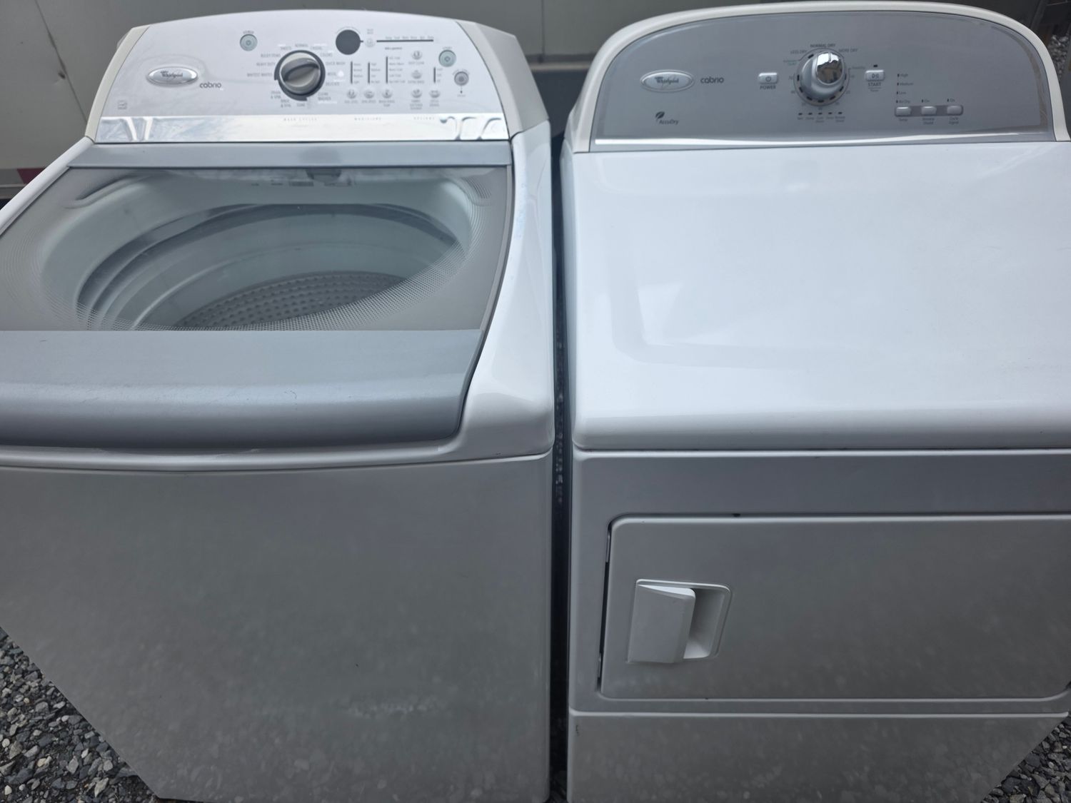 KIT laveuse sécheuse HE Whirlpool cabrio GARANTIE 6 MOIS