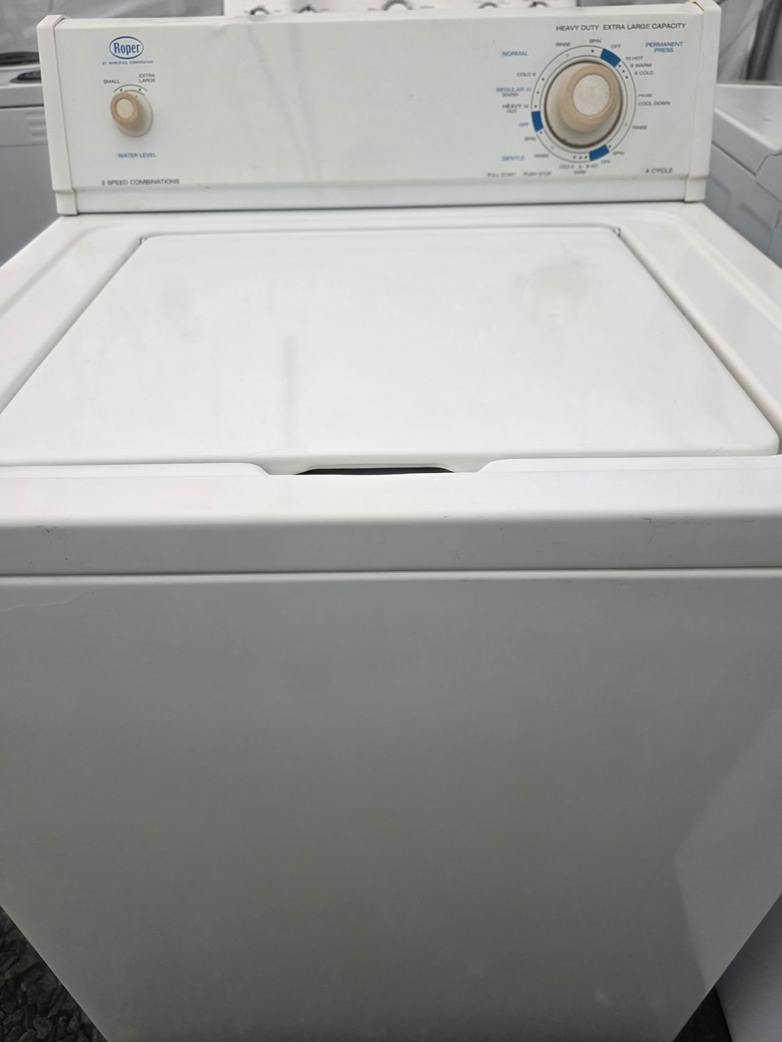 Laveuse avec pivot ROBUSTE Roper GARANTIE 6 MOIS
