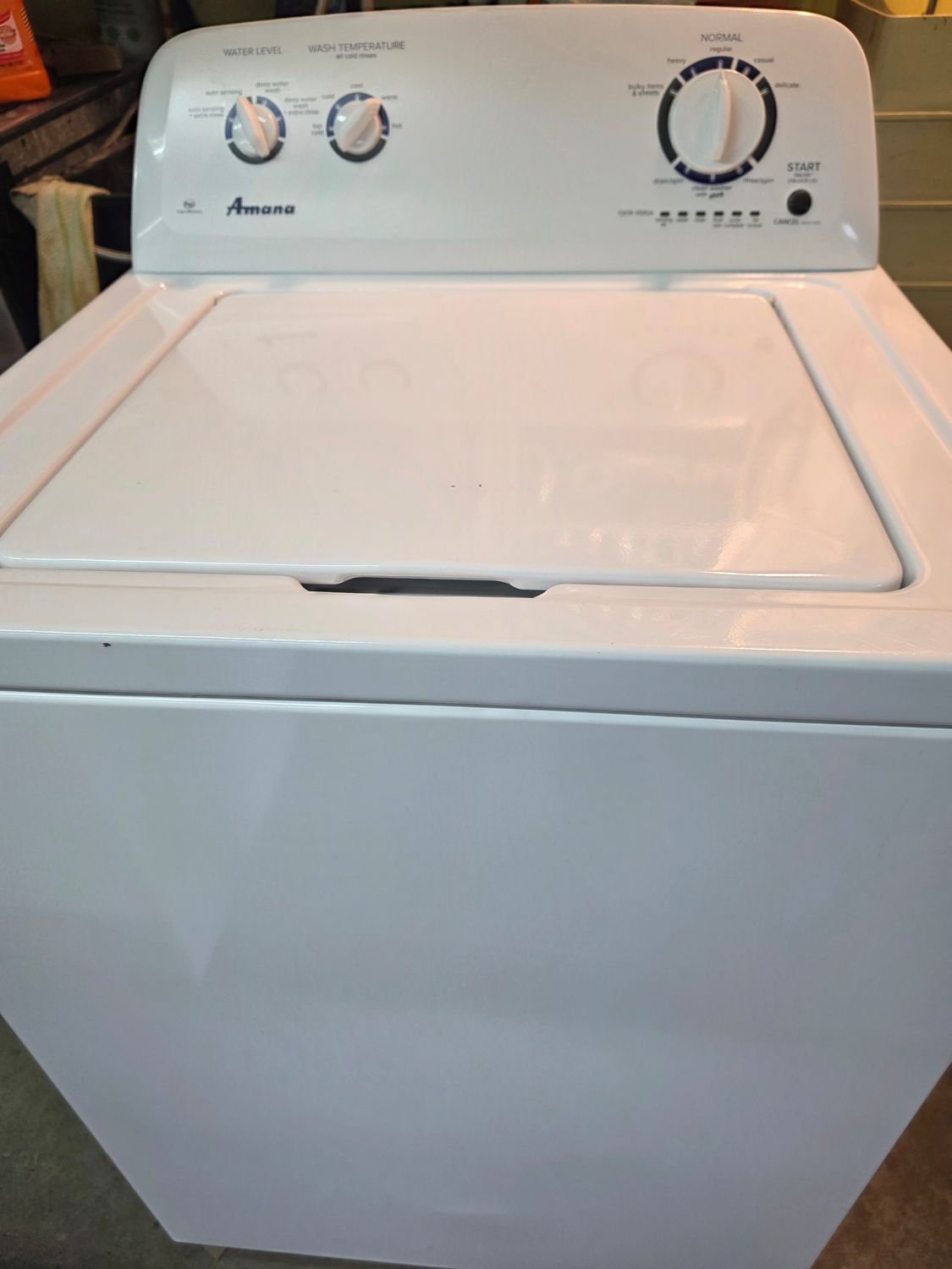 Laveuse avec pivot Amana  GARANTIE 6 MOIS