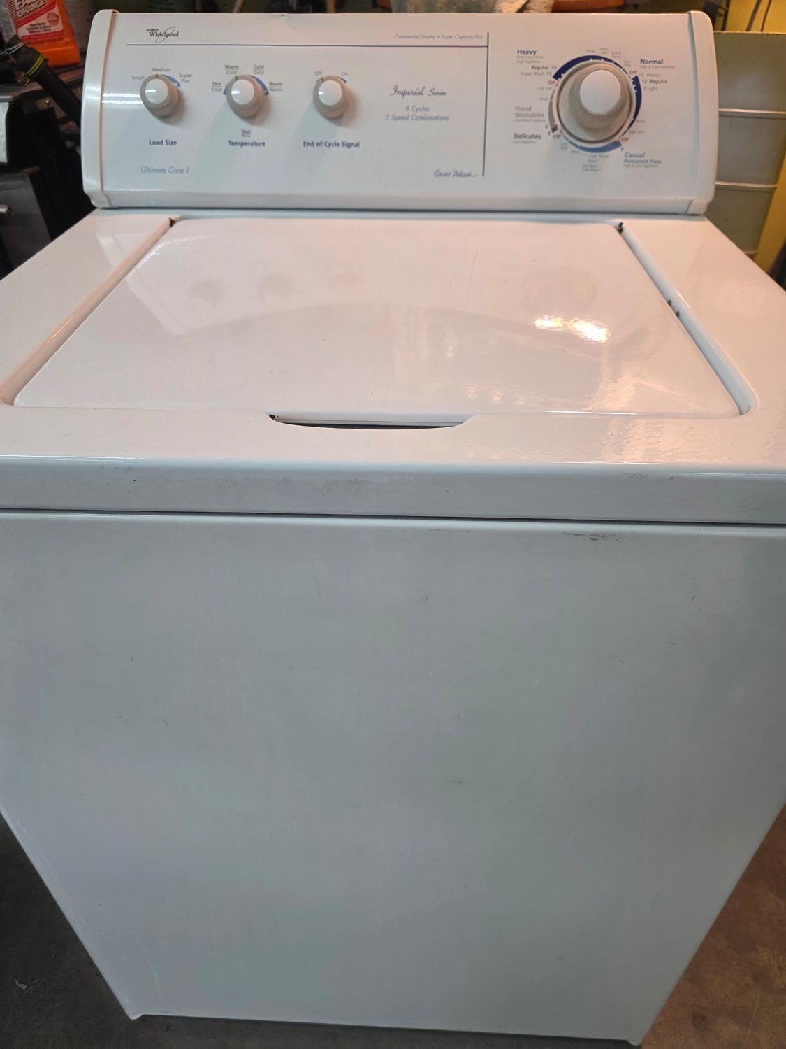 Laveuse avec pivot Whirlpool GARANTIE 6 MOIS