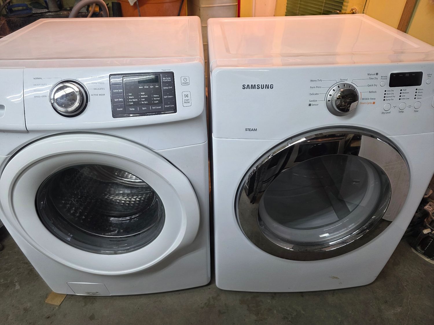 KIT laveuse sécheuse frontale Samsung GARANTIE 6 MOIS