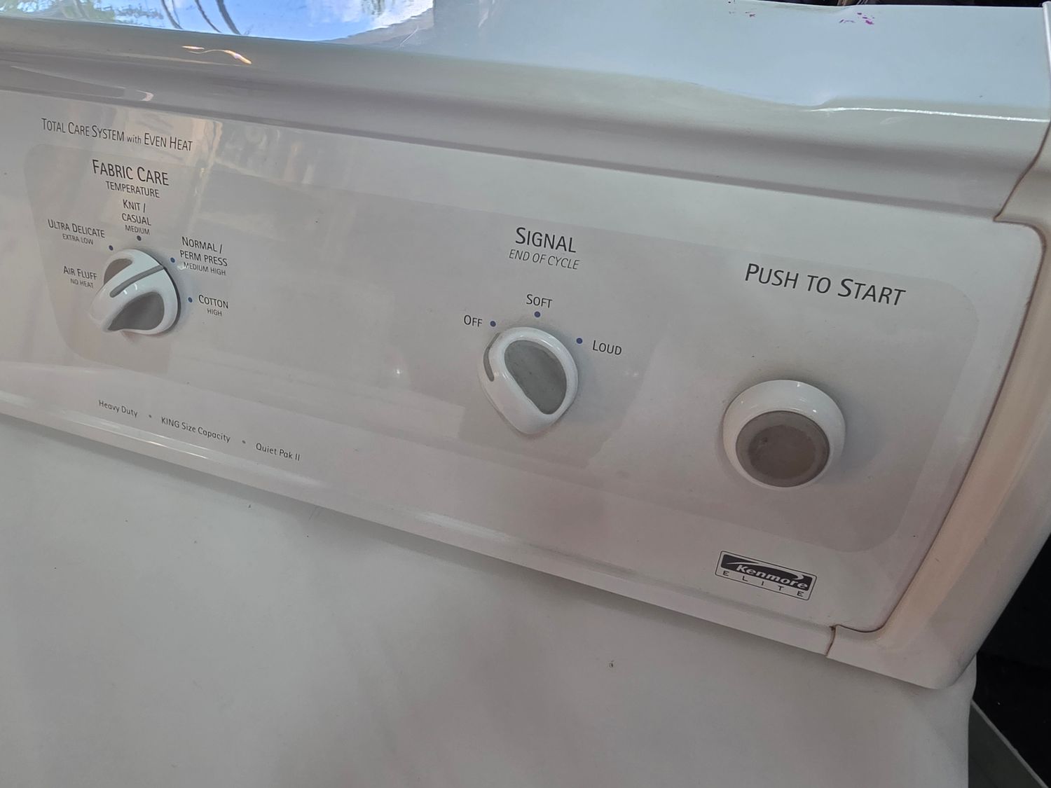 Sécheuse grande capacité Kenmore GARANTIE 6 MOIS