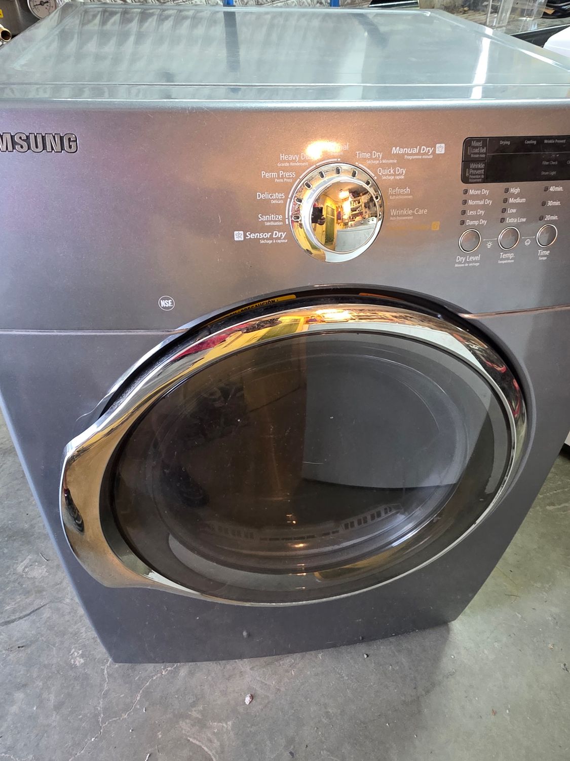 Sécheuse frontale Samsung GARANTIE 6 MOIS