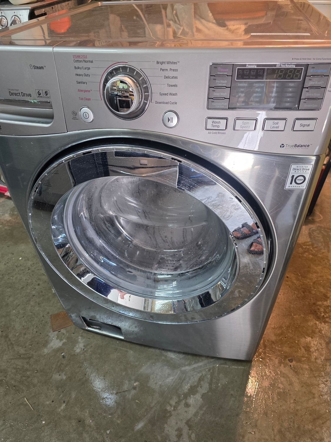 Laveuse frontale inox LG GARANTIE 6 MOIS