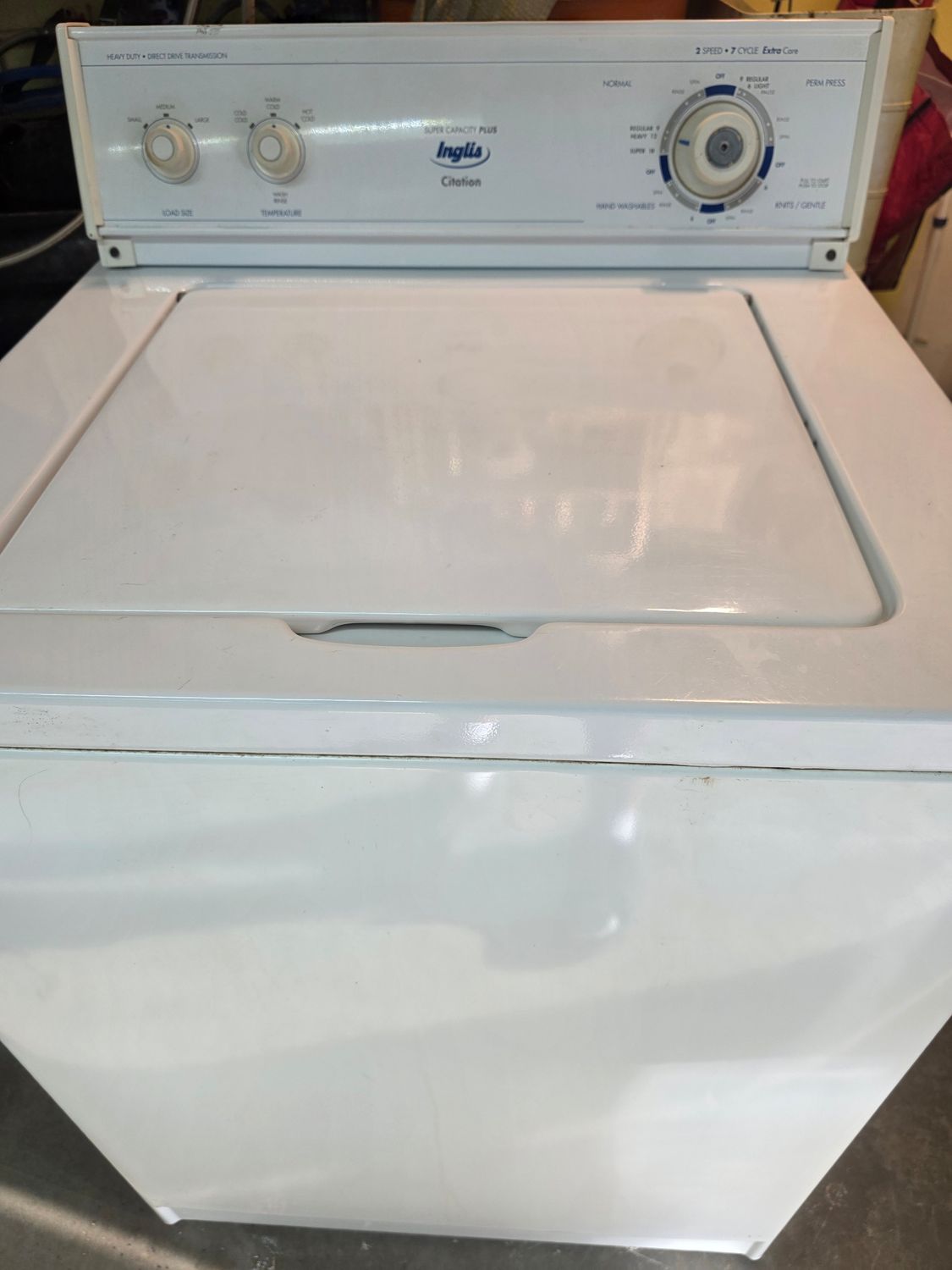 Laveuse avec pivot Inglis GARANTIE 6 MOIS