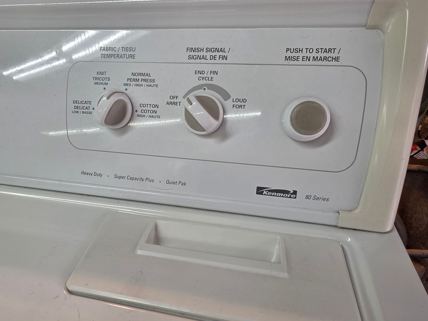 Sécheuse grande capacité Kenmore GARANTIE 6 MOIS