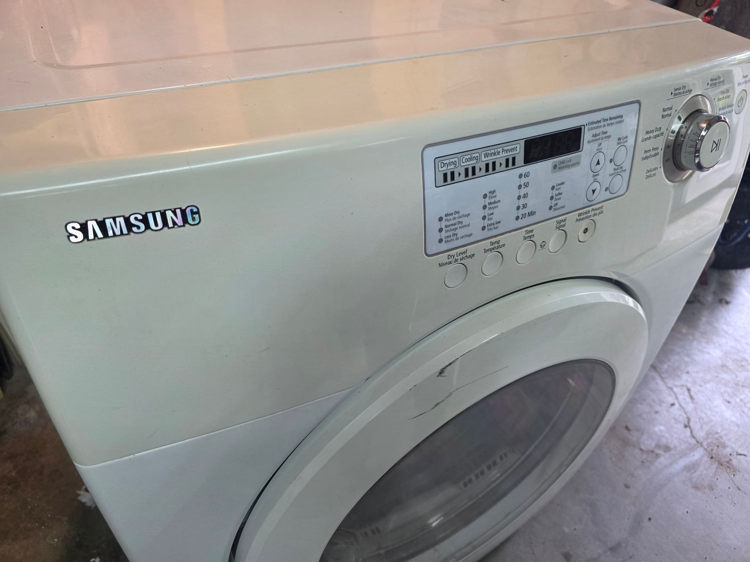 Sécheuse grande capacité Samsung