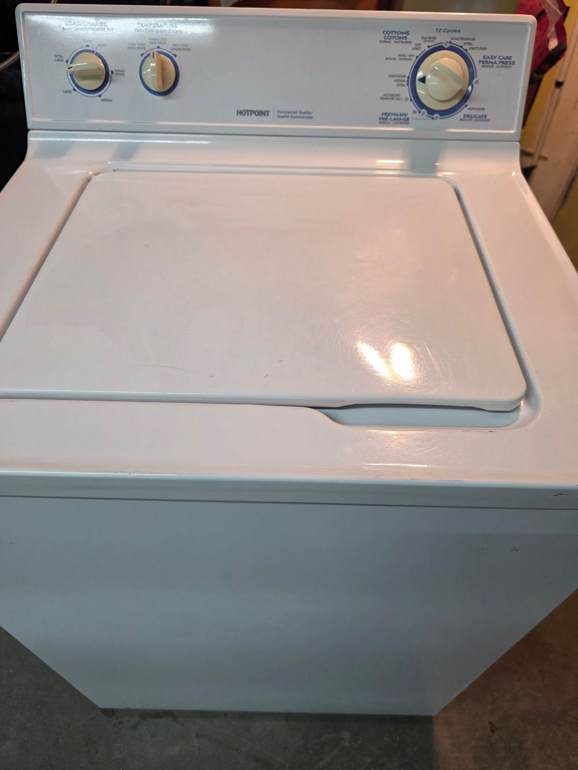 Laveuse avec pivot Hotpoint GARANTIE 6 MOIS