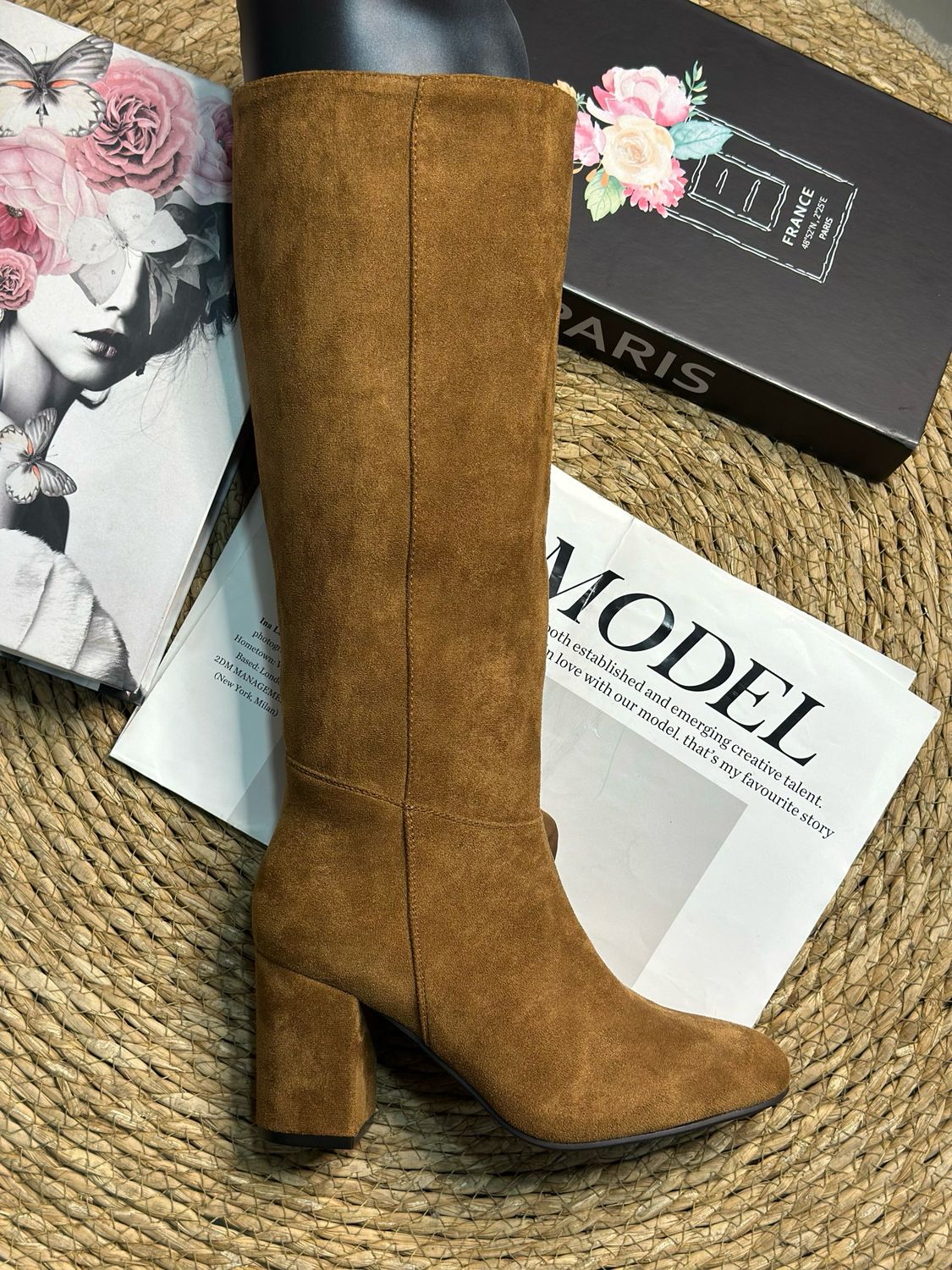 Bota gamuza Camel AD 2B312