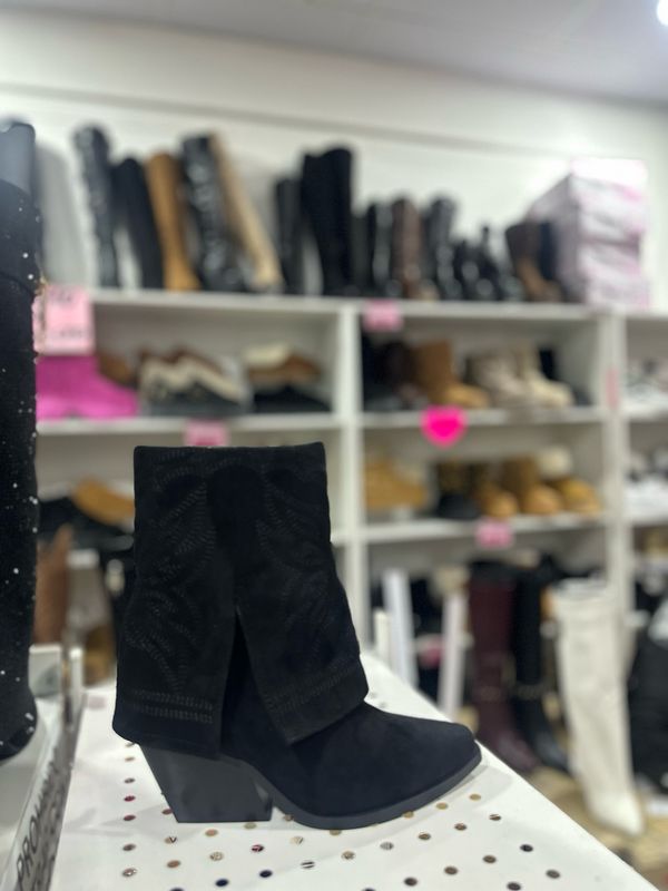 Botin negro texano PG24295-1