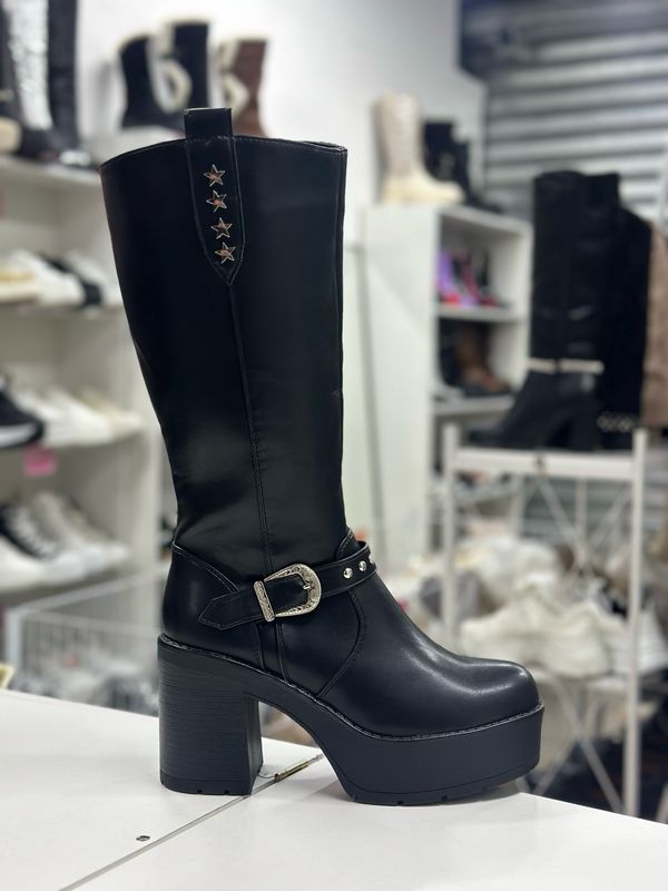 Bota negra F1881-1