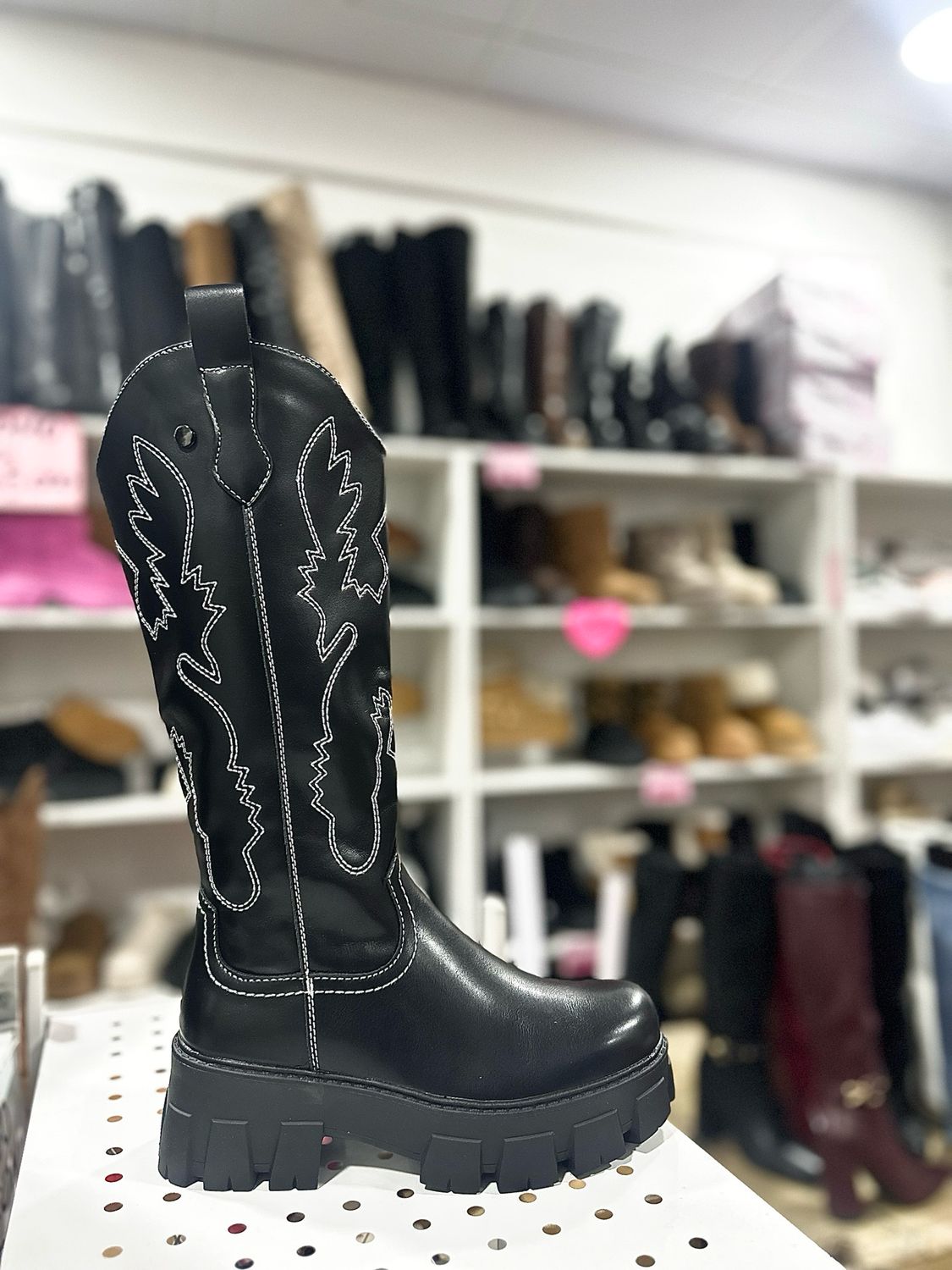 Bota negra 2421