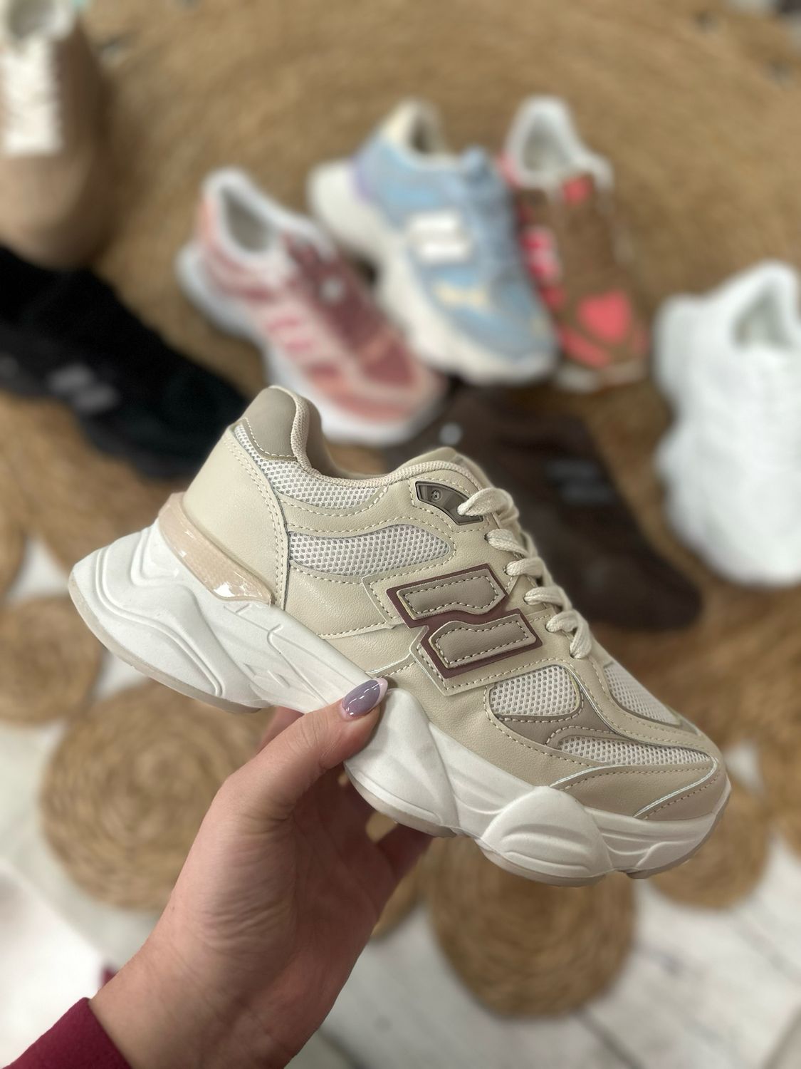 Zapatilla gb382 Beige