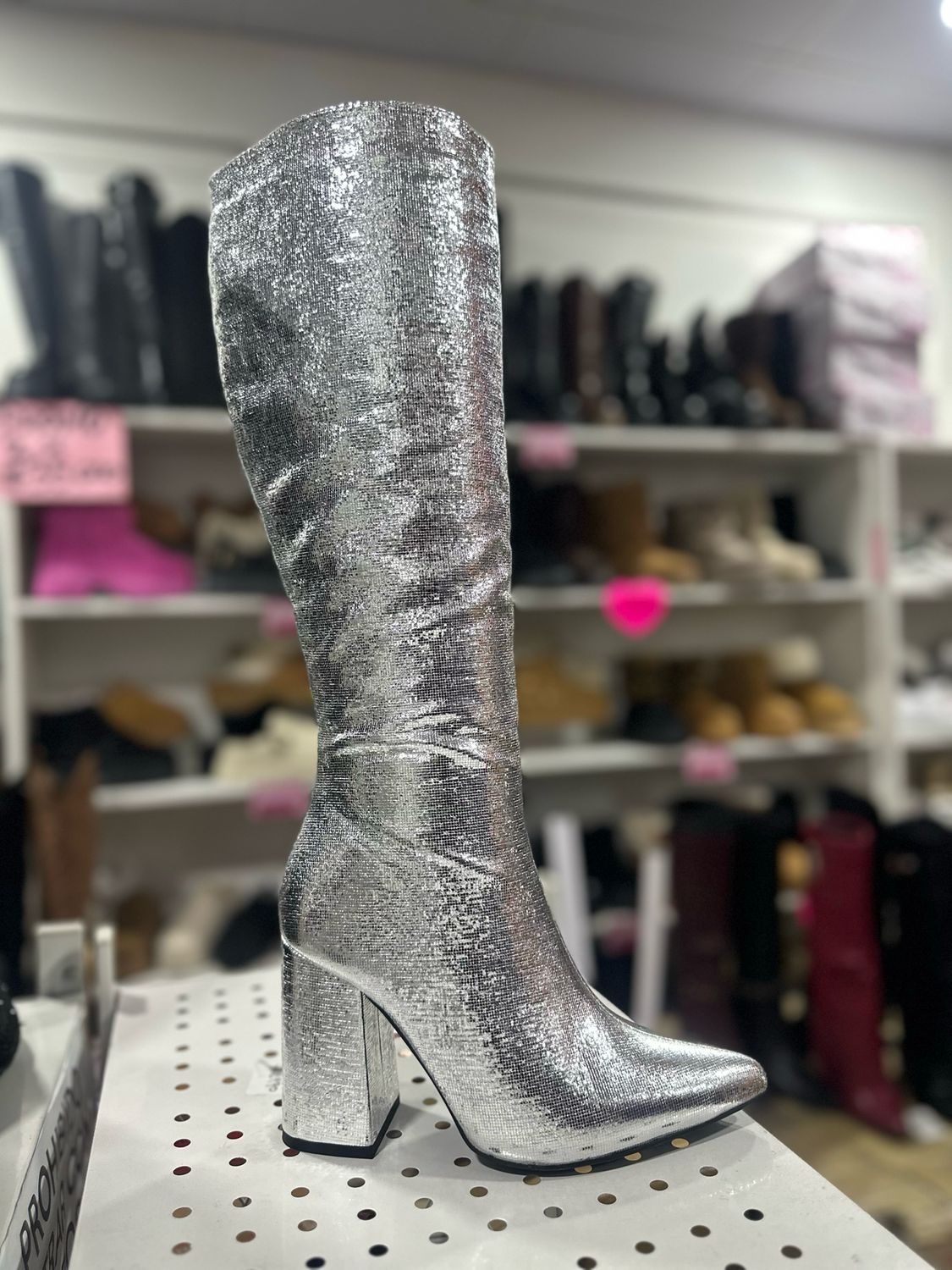 Bota 5Y41-16 Silver Brillante