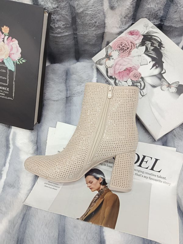 Botin beige brillo 5361-18