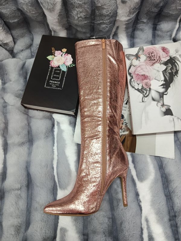 Bota 5Y21-6 CHAMPAGNE BRILLANTE