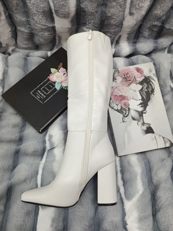 Bota lisa 25JS06 BLANCO