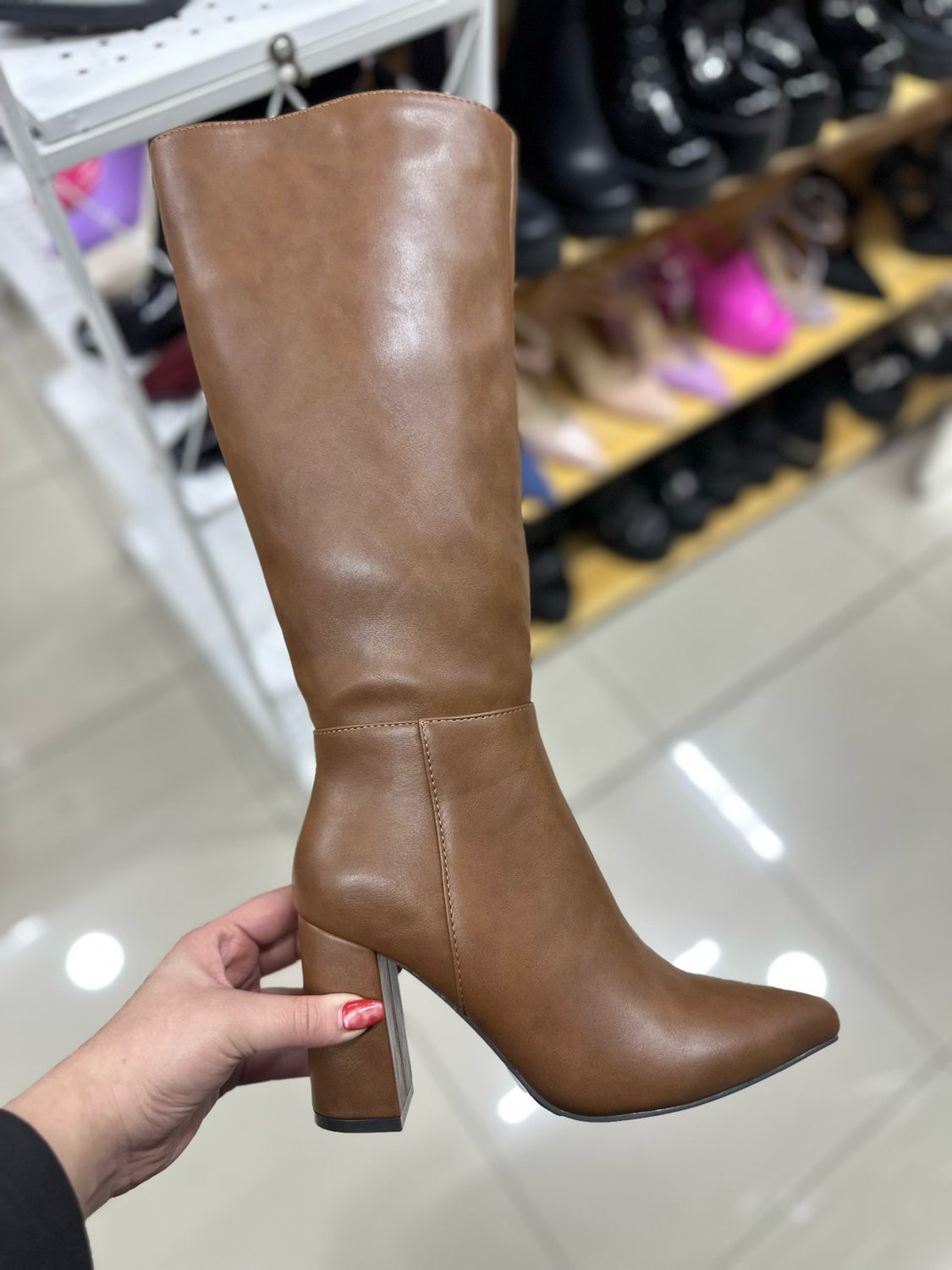 Bota lisa Q11 CAMEL