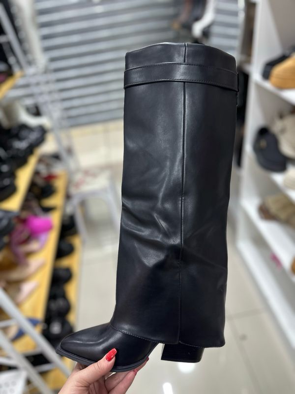 Bota candado taco bajo 2516-1