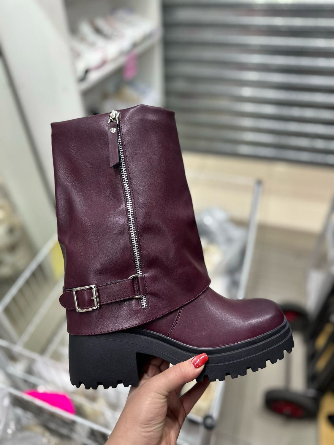 Botin 6G25-20 Burgundy