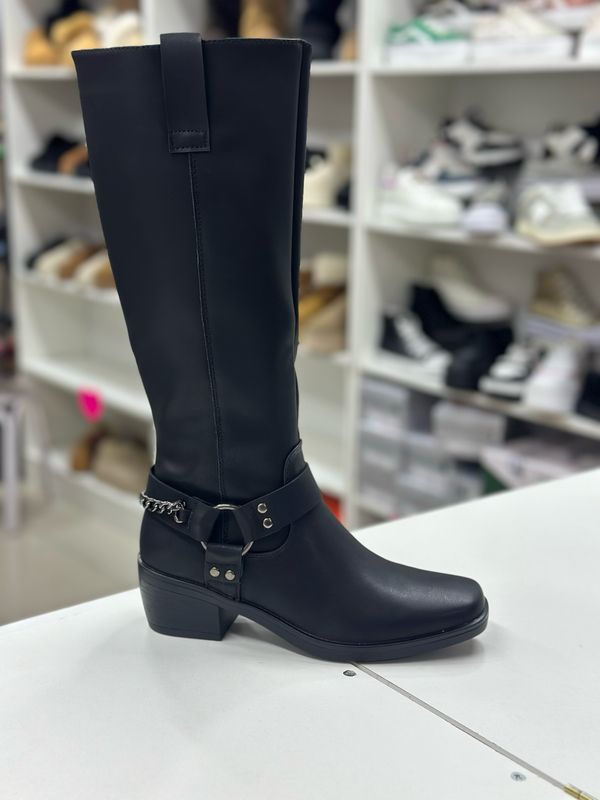 Bota baja hebilla 24-17 Negro Bota baja hebilla 24-17 Negro