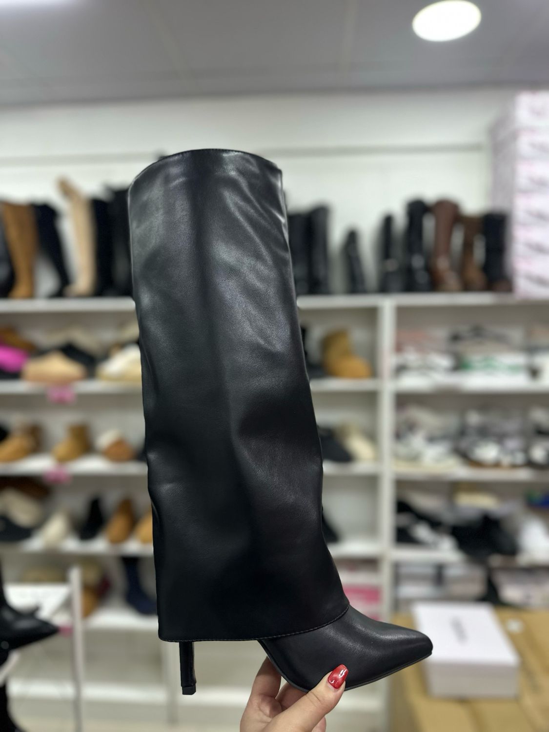 Bota 26-35 NEGRO ECO CUERO