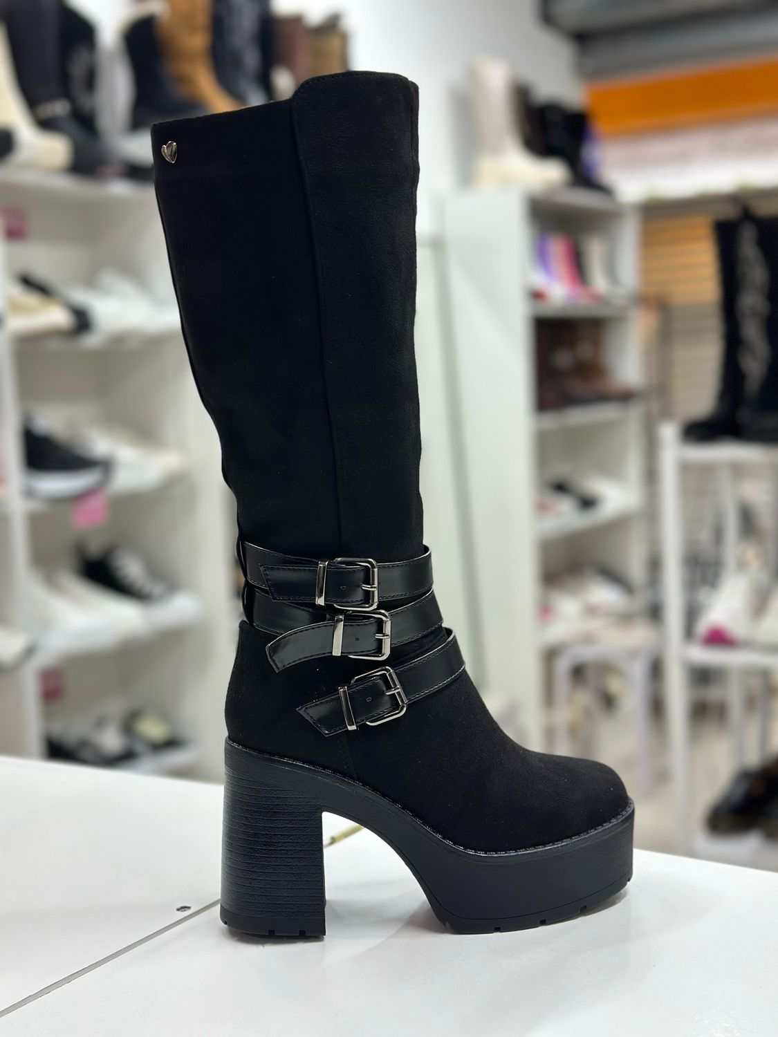 Bota plataforma F1882-1 NEGRO