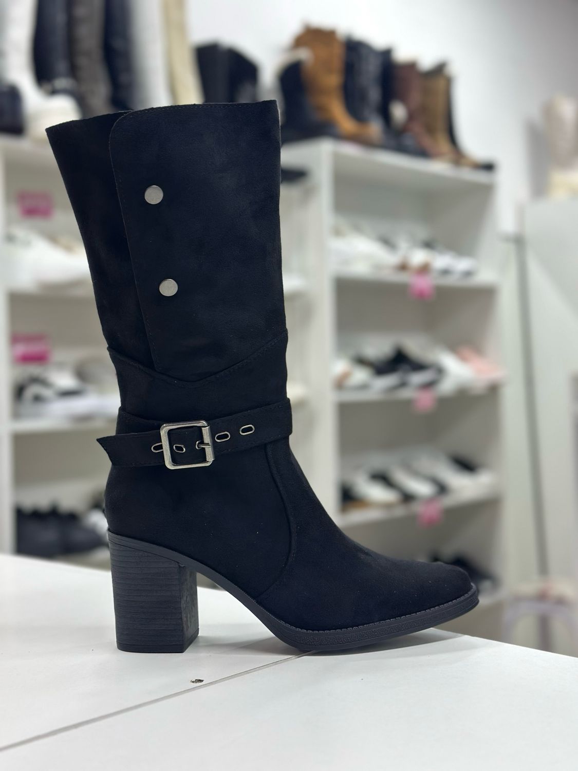 Bota Texana 2 en 1 W07 NEGRO