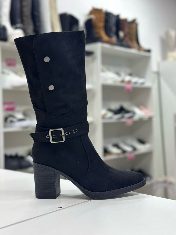 Bota Texana 2 en 1 W07 NEGRO Bota Texana 2 en 1 W07 NEGRO