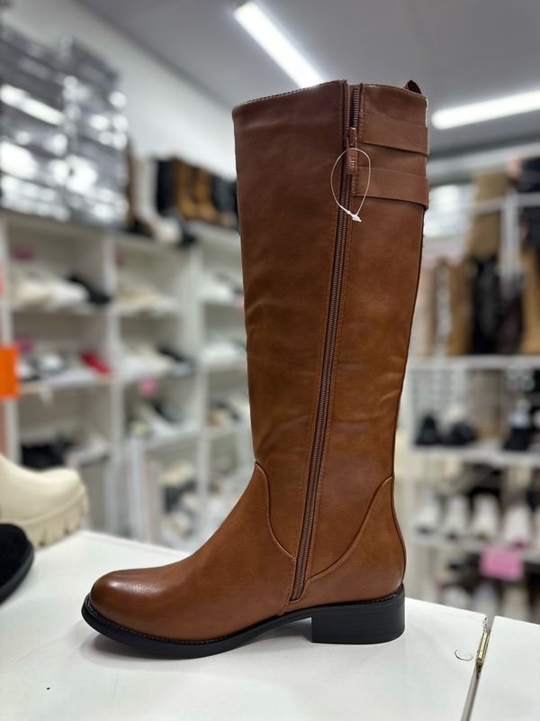 Bota pantorrilla elasticada 6G22-22 CAMEL