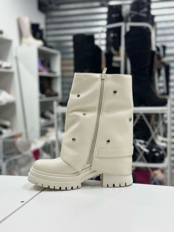 Botin Corazon 2632 BEIGE