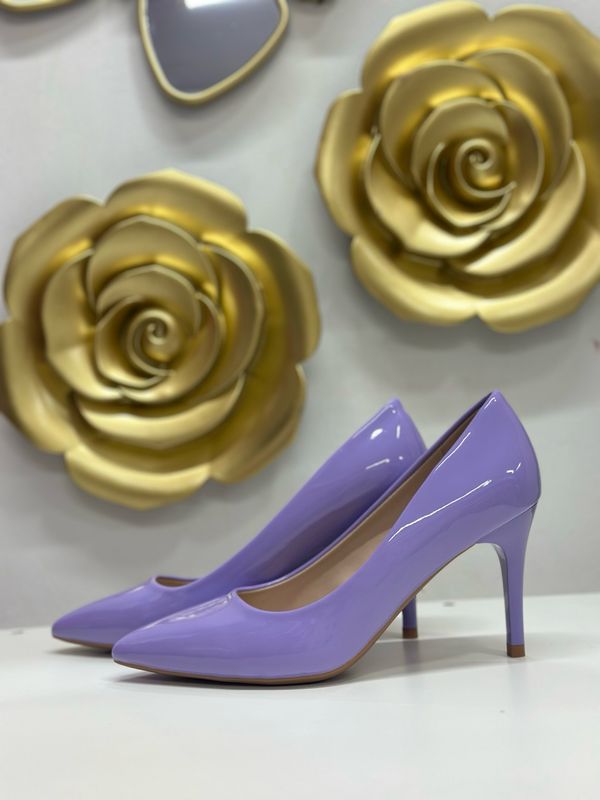 Stiletto taco 8cm 2G29-11 PURPLE Stiletto taco 8cm 2G29-11 PURPLE