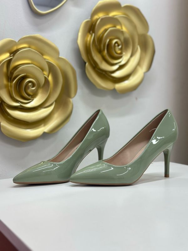 Stiletto taco 8cm 2G29-18A LIGHT GREEN