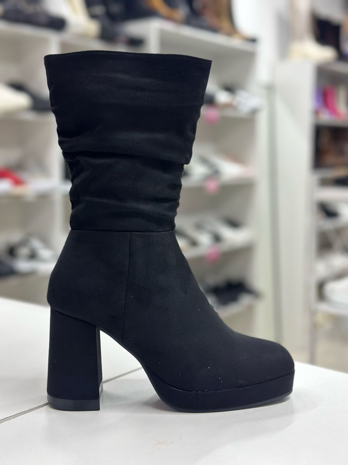 Bota gamuza DA18708-5A BLACK