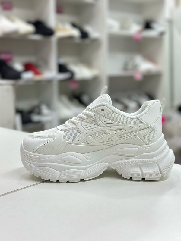 Zapatilla plataforma AW805-1 ALL WHITE