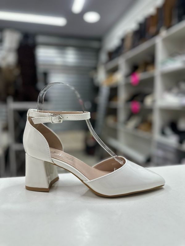 Zapato charol PG5272-5A BLANCO Zapato charol PG5272-5A BLANCO