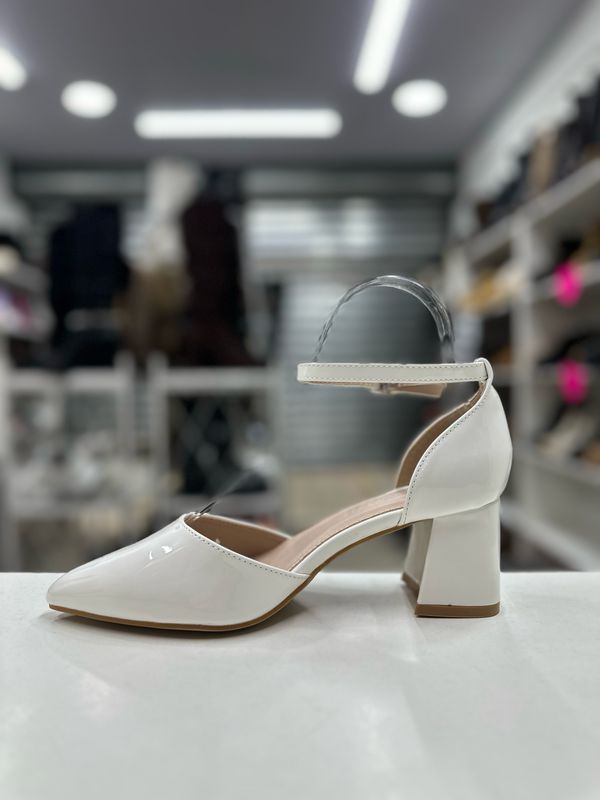 Zapato charol PG5272-5A BLANCO