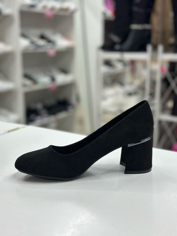 Zapato taco AU2308 NEGRO