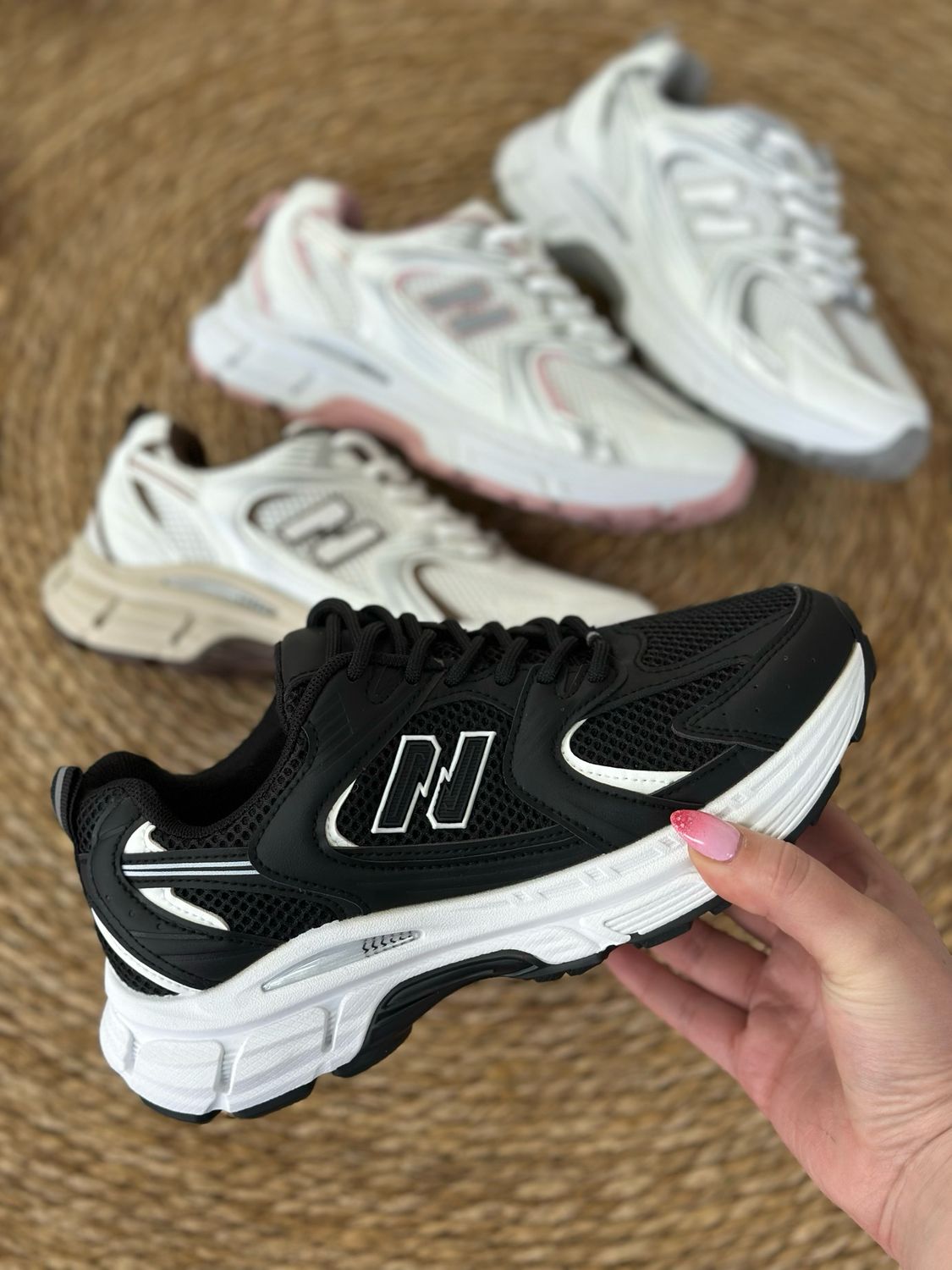 Zapatilla estilo NB GB808 BLACK